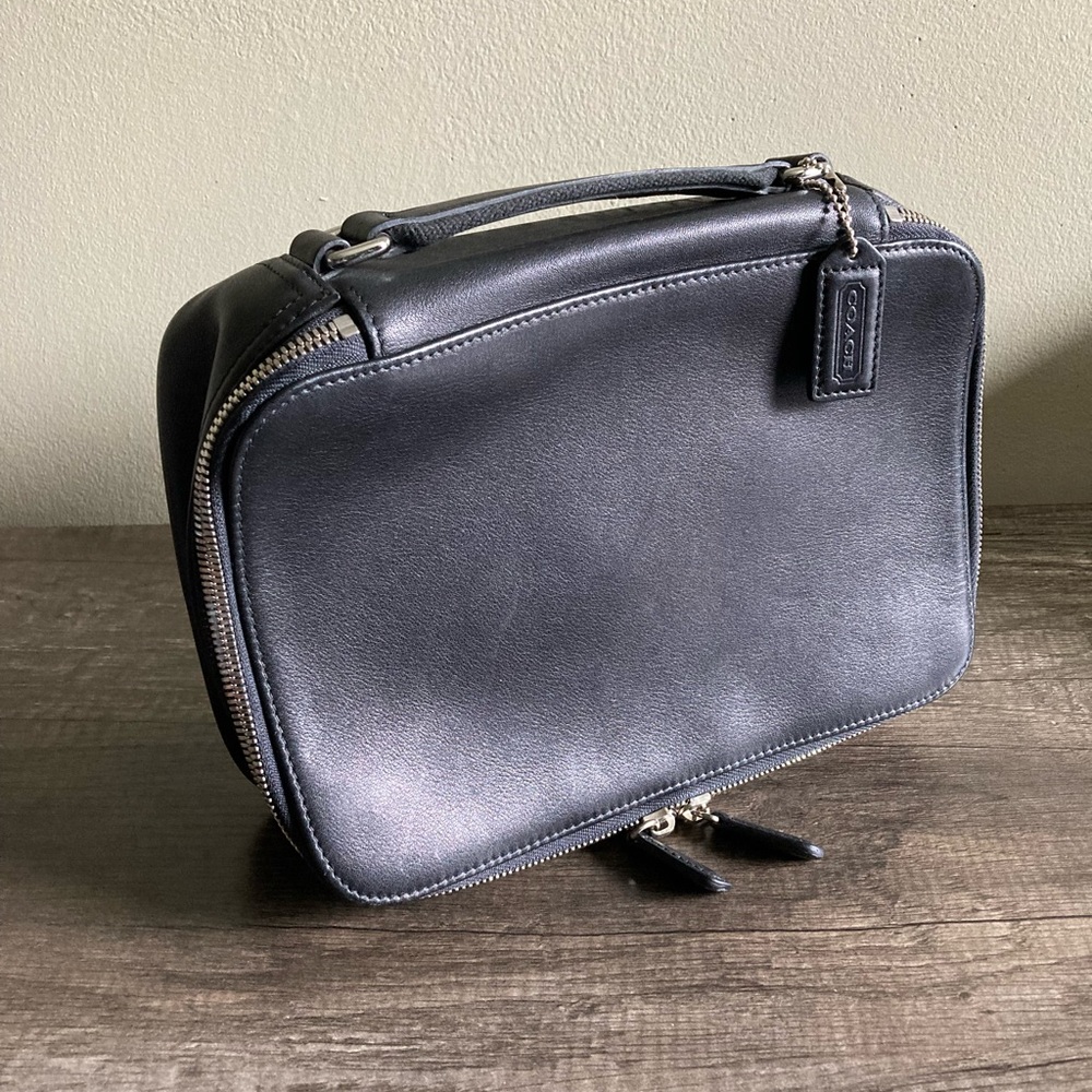 Vintage Coach Toiletry Bag Black